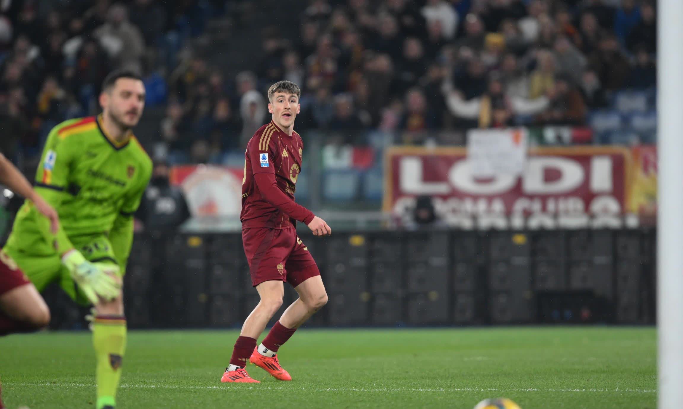 罗马队员替补上场取得关键进球，帮助球队取胜的简单介绍